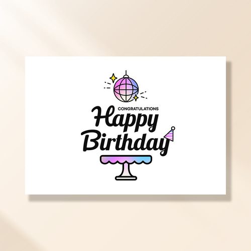 생일현수막 친구 결혼 웨딩 축하 파티 기념일 플랜카드 제작 HD158