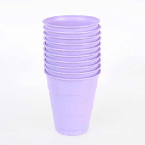 파스텔퍼플 파티용 컵