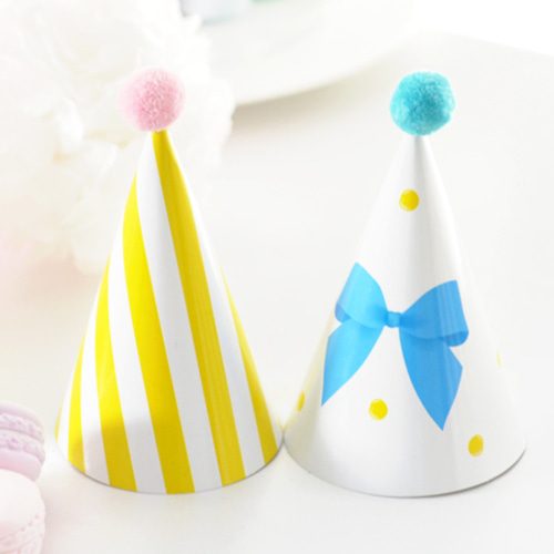 고깔모자 mini 옐로우set