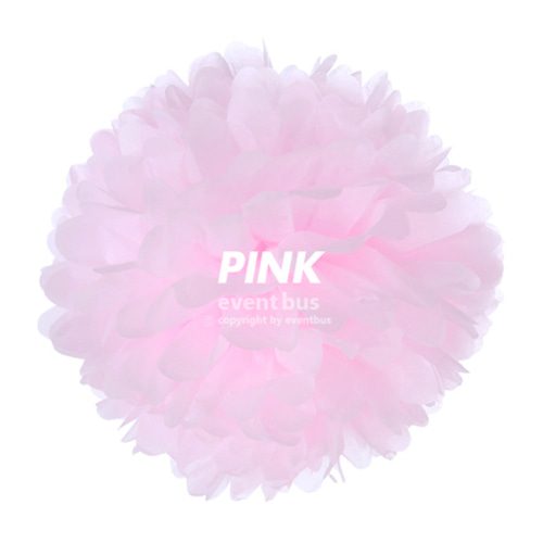 꽃볼 핑크