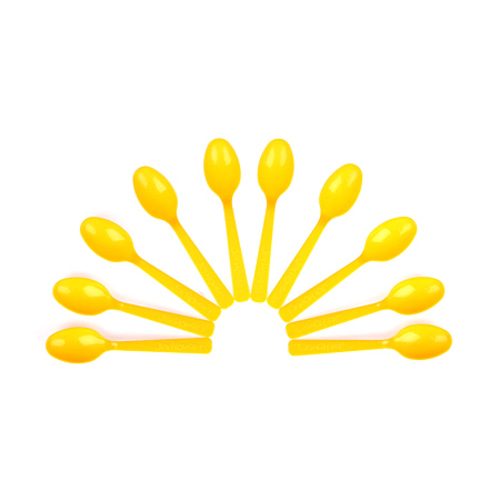 파스텔옐로우 파티용 스푼